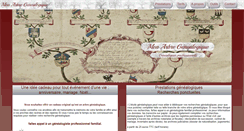 Desktop Screenshot of mon-arbre-genealogique.fr